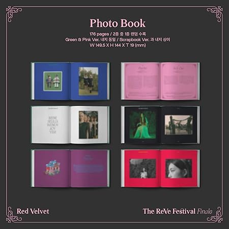 Red Velvet Repackage Album - 'The ReVe Festival' Finale (Finale Version) (Random Photobook Cover)