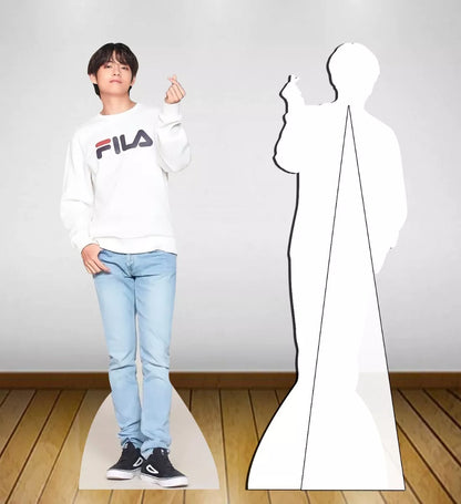 Figura Tamaño Real Coroplast Integrantes Bts Kpop 1.80mts