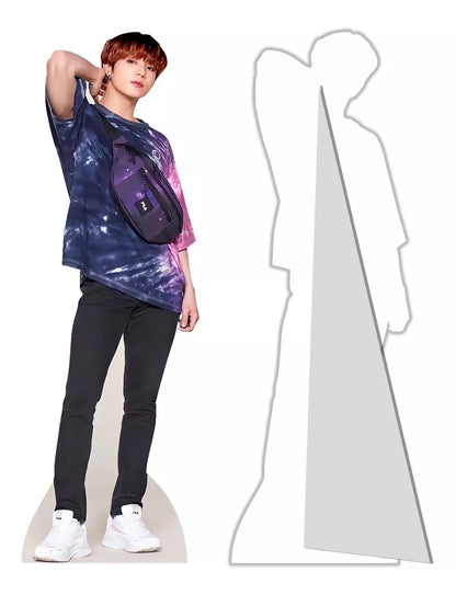 Figura Tamaño Real Coroplast Integrantes Bts Kpop 1.80mts