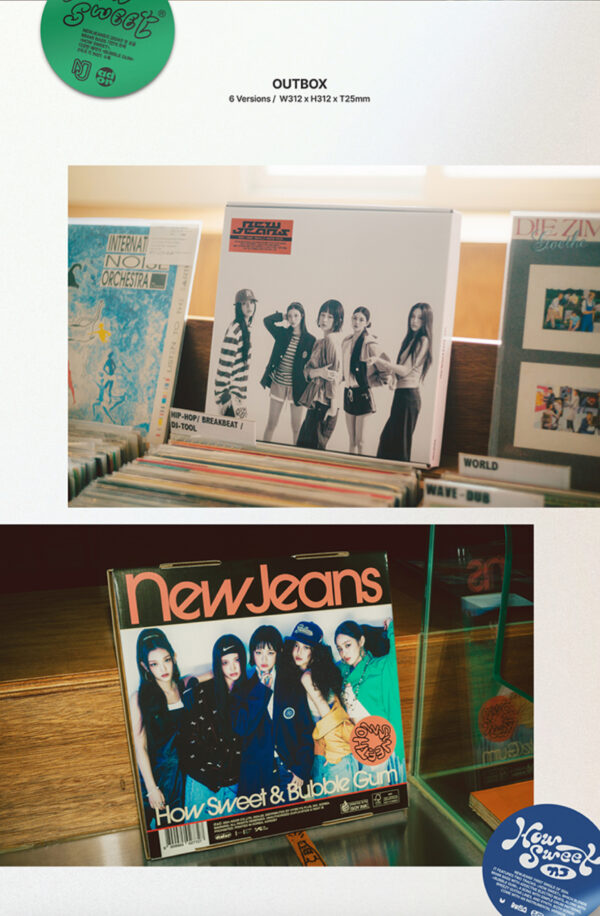 NewJeans Double Single How Sweet Ver. Standard PREVENTA