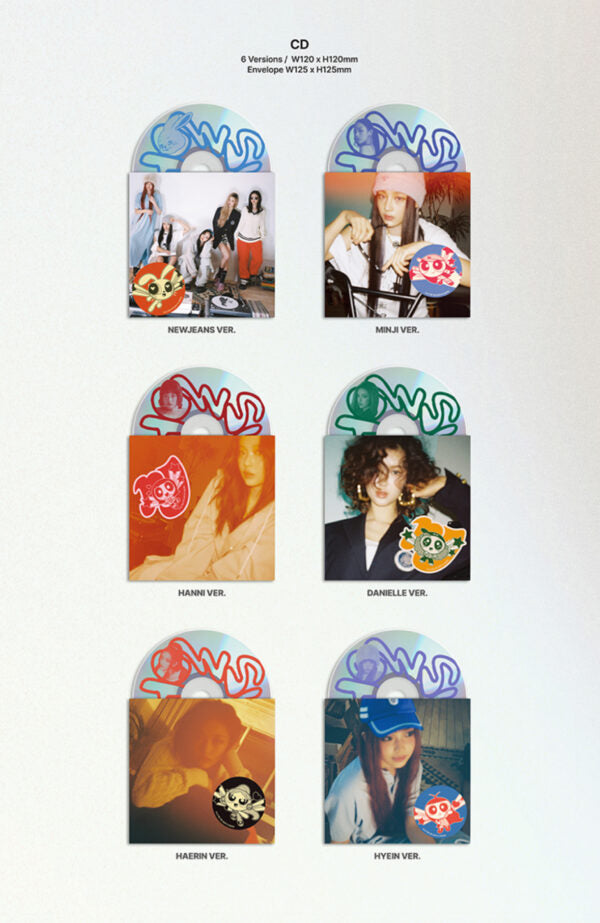 NewJeans Double Single How Sweet Ver. Standard PREVENTA