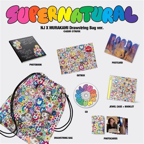 NEWJEANS – Supernatural Versión NJ X MURAKAMI Cross Bag
