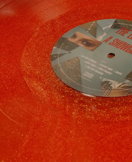 TAYLOR SWIFT - The Life of a Showgirl: Sweat and Vanilla Perfume Portofino Orange Glitter Vinyl