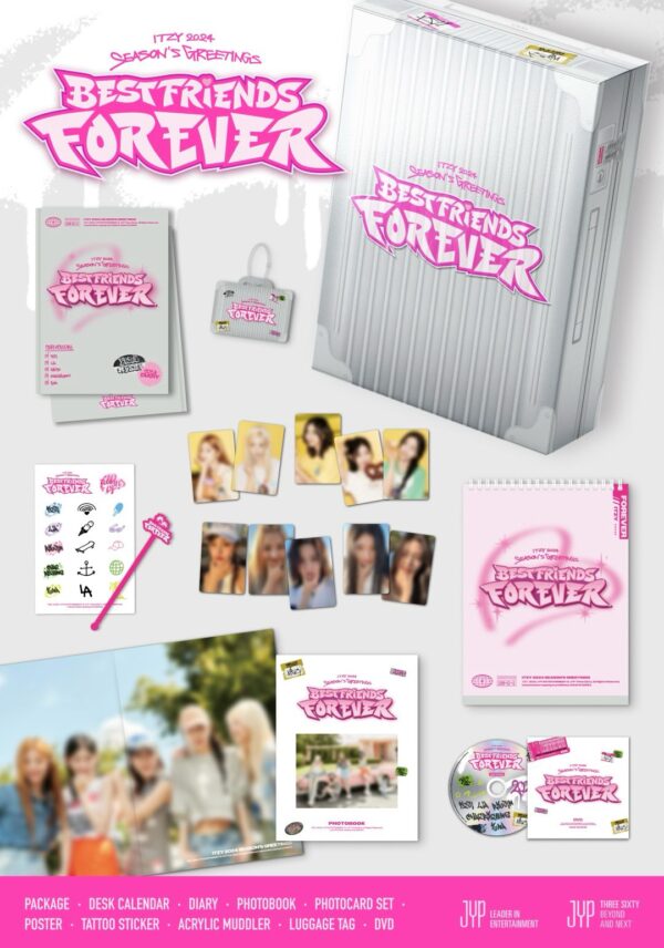 Itzy 2024 Seasons Greetings Best Friend Forever PREVENTA