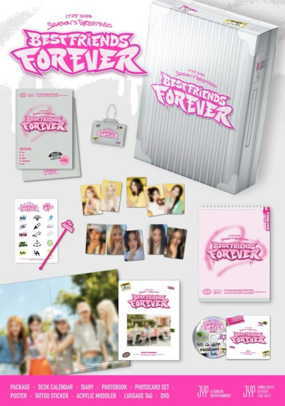 Itzy 2024 Seasons Greetings Best Friend Forever PREVENTA