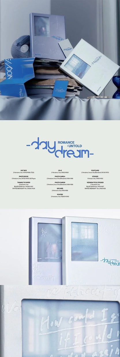 Enhypen ROMANCE : UNTOLD daydream con Beneficio de Weverse PREVENTA