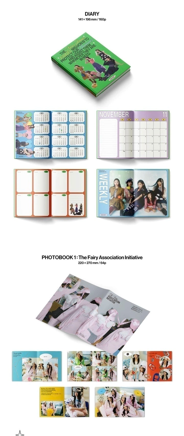 NewJeans 2025 Seasons Greeting con Beneficio de Weverse PREVENTA