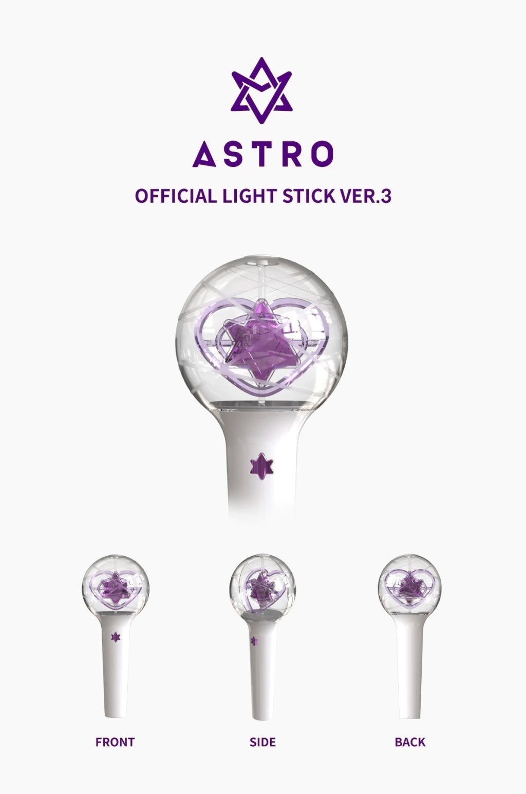 Astro Official Lightstick Ver. 3 PREVENTA