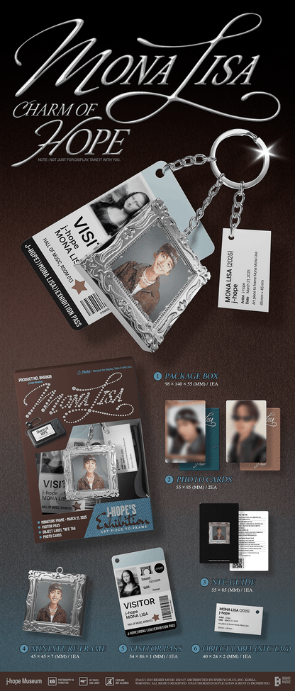 BTS J-hope Charm of HOPE SET con Beneficio de Weverse PREVENTA