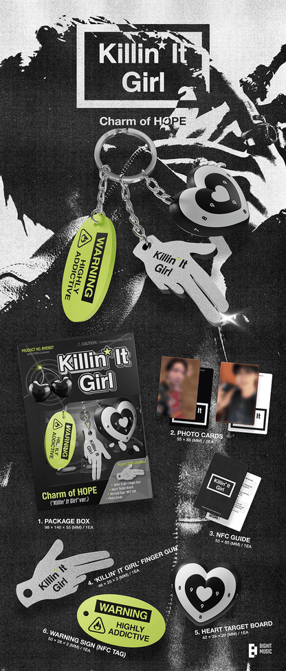 BTS J-hope Charm of HOPE SET con Beneficio de Weverse PREVENTA