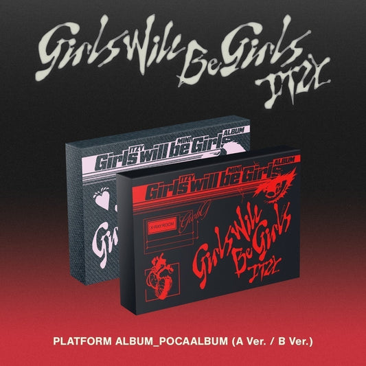 ITZY Girls Will Be Girls Platform Album POCAALBUM Ver. Random PREVENTA