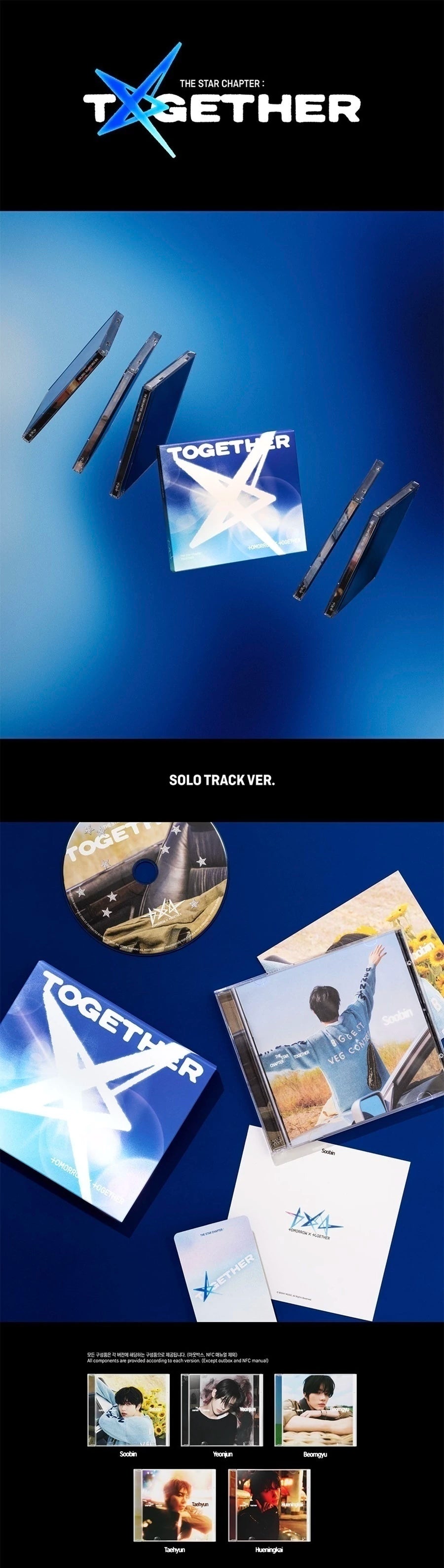 TXT The Star Chapter: Together Solo Track ver. Random PREVENTA