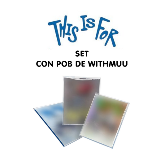 TWICE 4th Full Album This is For SET con Beneficio de Withmuu PREVENTA