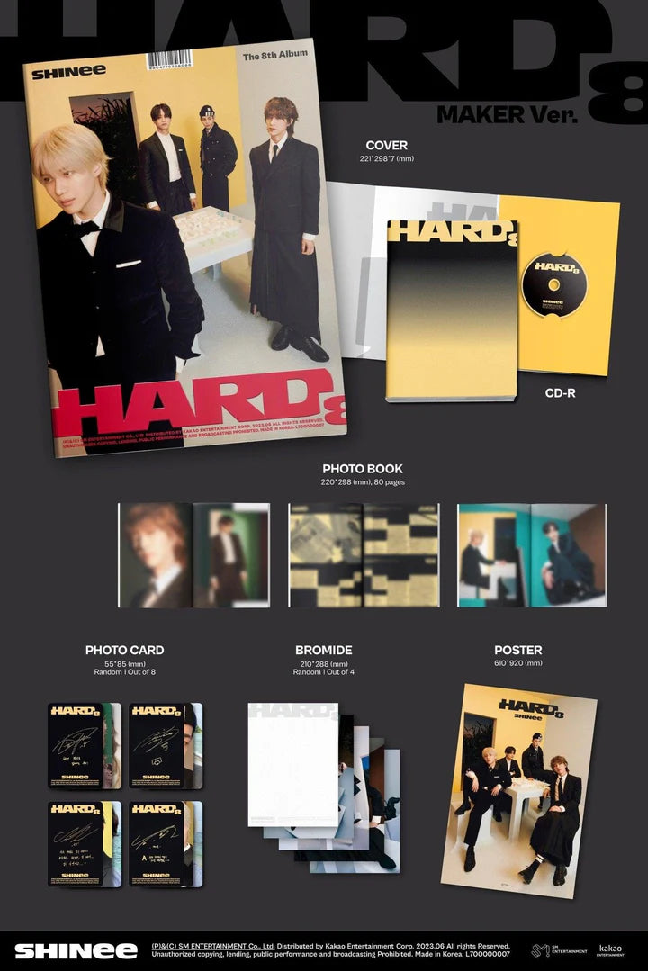 SHINee - HARD 8TH FULL ALBUM