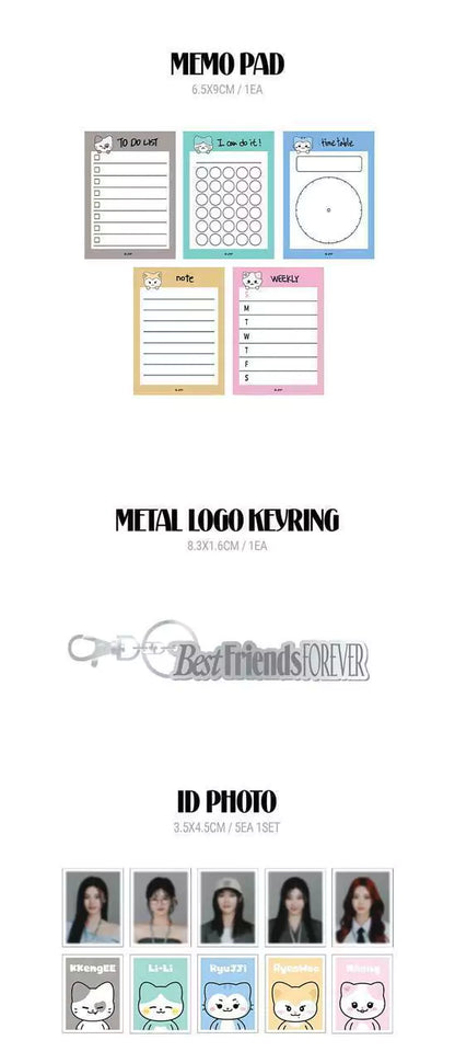 ITZY 2025 Season's Greetings Best Friends Forever con beneficio de JYP PREVENTA